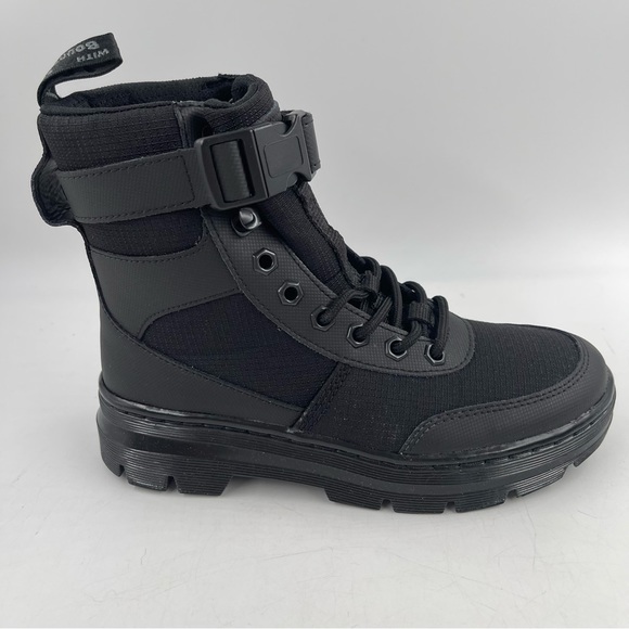 NEW! Dr Martens Unisex Combs Tech Poly Casual Black Boot Sizes